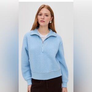 NWT Varley Jaylin Half Zip Fleece